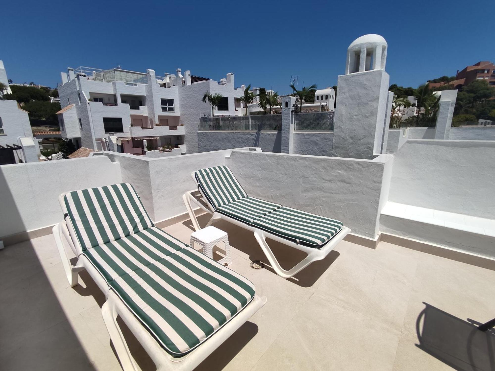Апартаменты Front Sea View Penthouse Эстепона Экстерьер фото